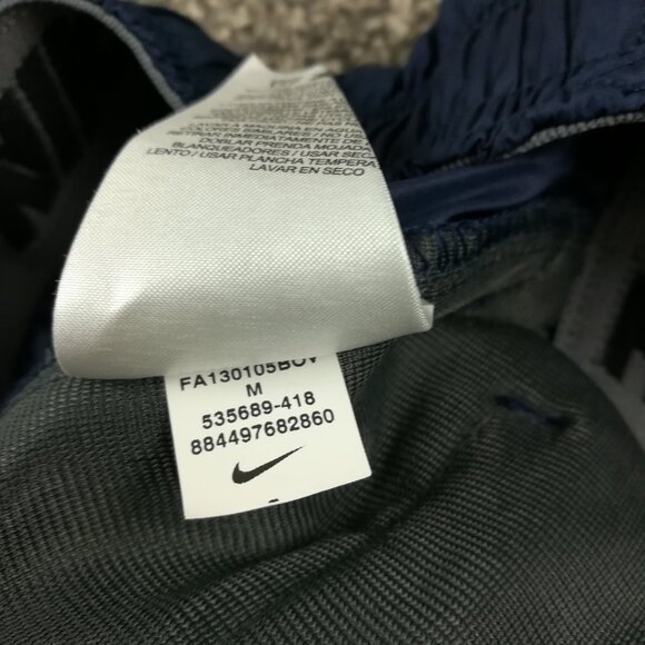 Villanova Wildcats Pants Nike Storm Fit Ankle Zip Pockets Blue Mens Medium - Picture 6 of 11